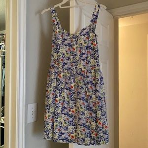 Joie silk summer floral dress, size M